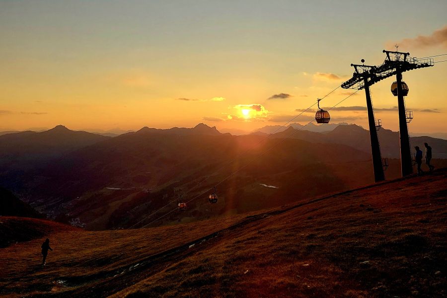 Seilbahn in Saalbach Hinterglemm